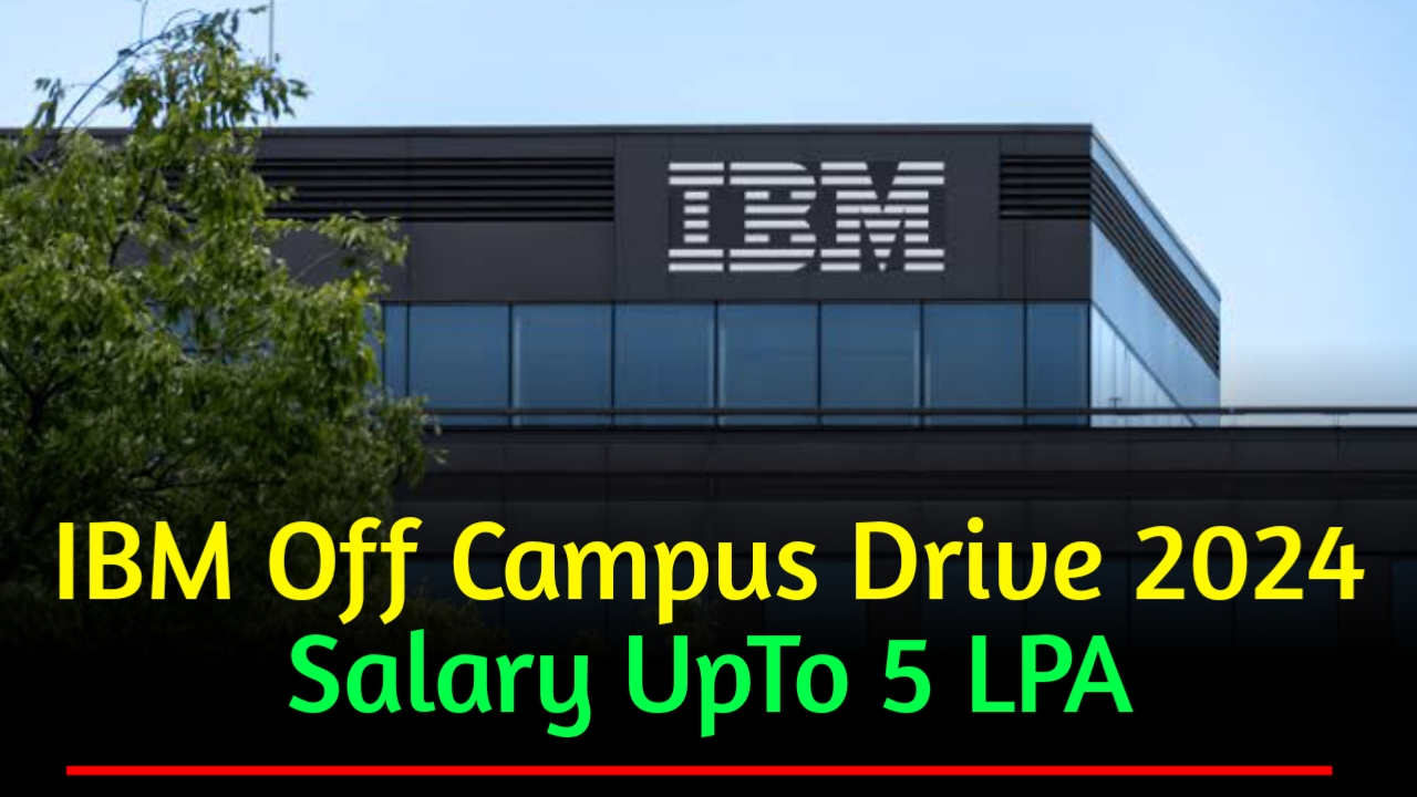 IBM Off Campus Drive 2024