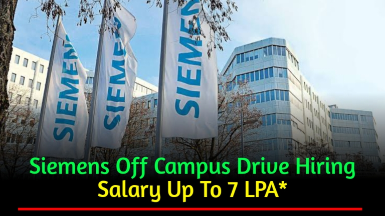 Siemens Off Campus Drive 2024